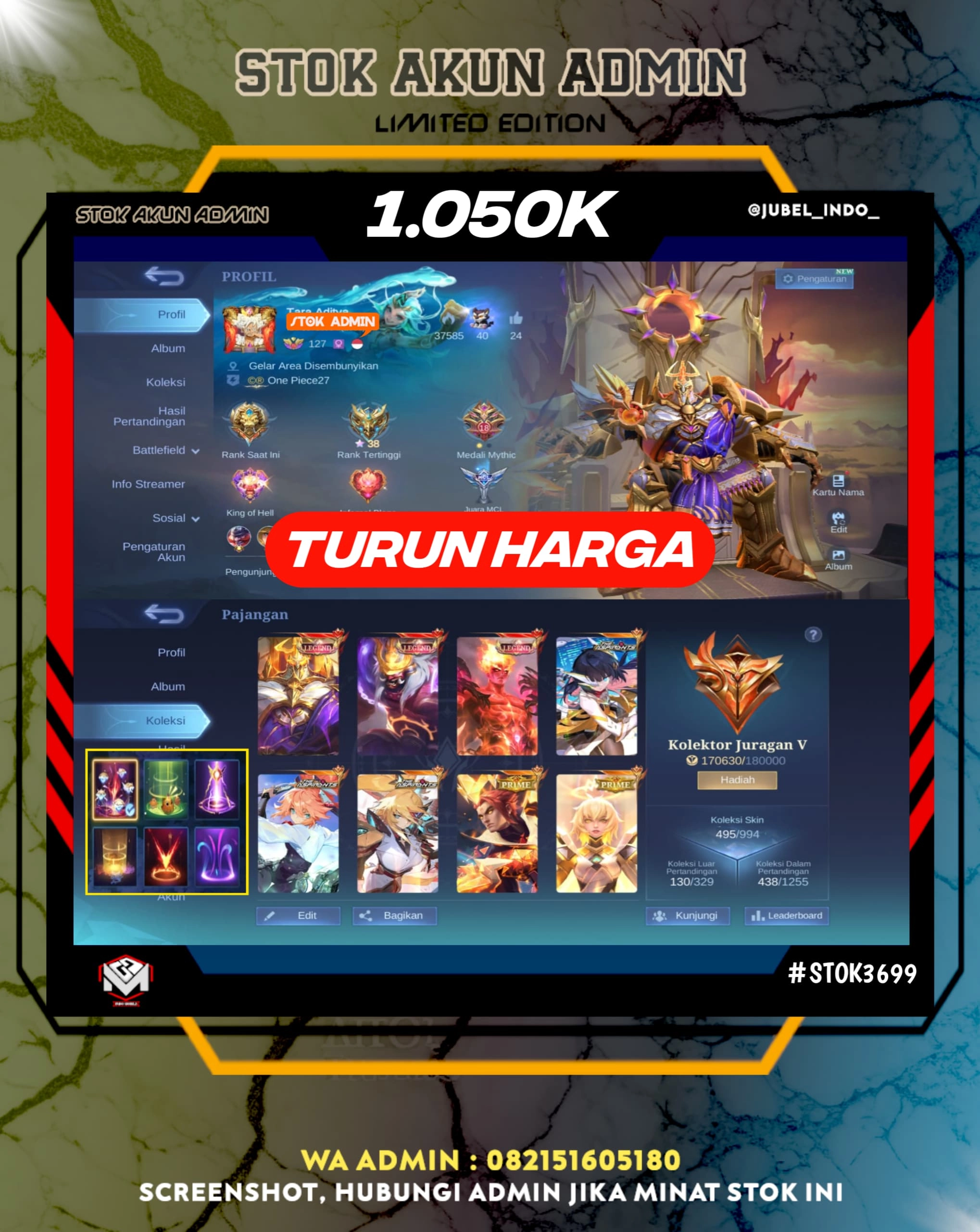 STOK3699